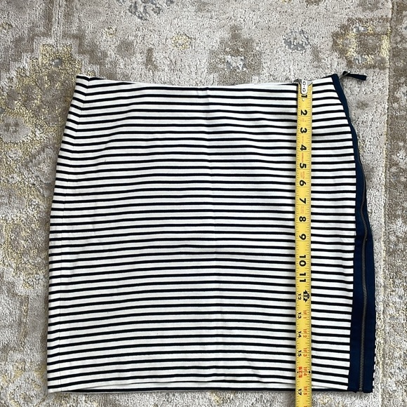 Madewell Eventide Striped Side Zip Skirt Medium - Picture 14 of 15